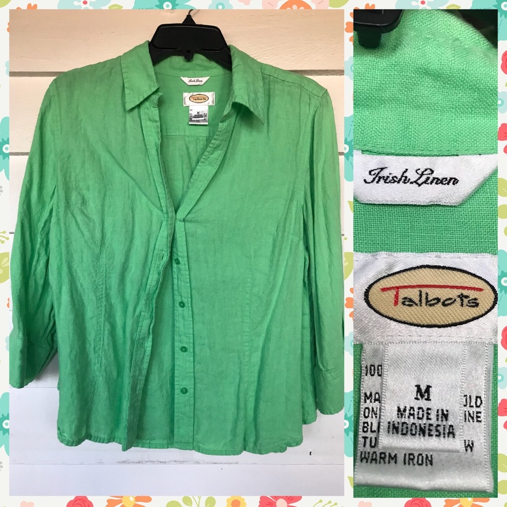 Lime green shirt